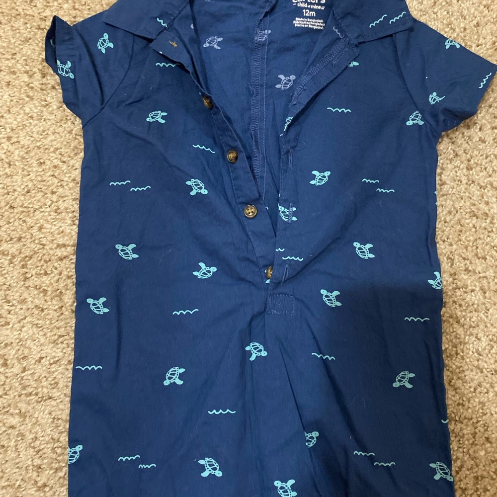 Carter's Blue Romper